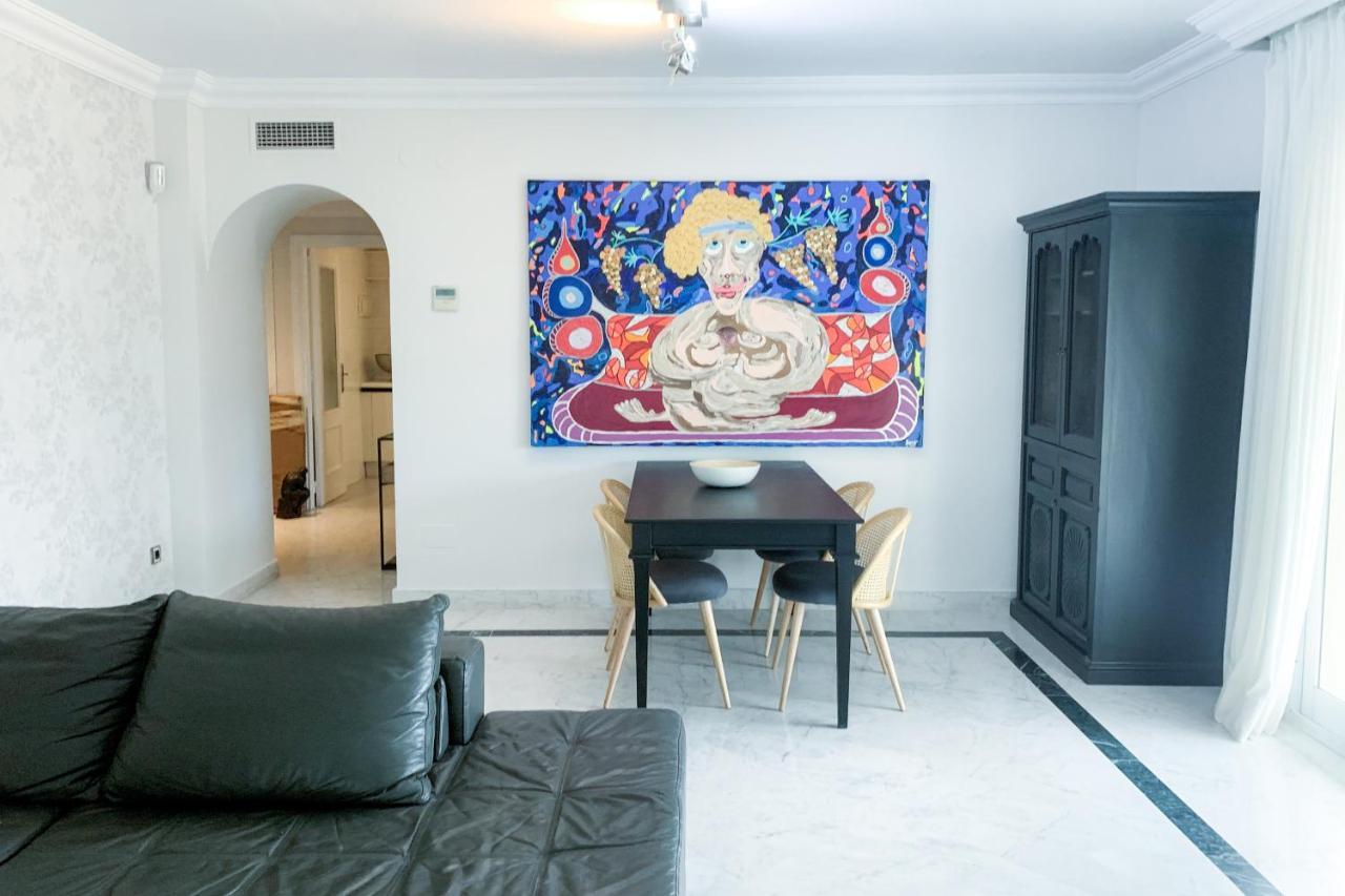 3 Room Lux Apt Puerto Banus-Terrace 5 Min To Beach Marbella Exterior foto
